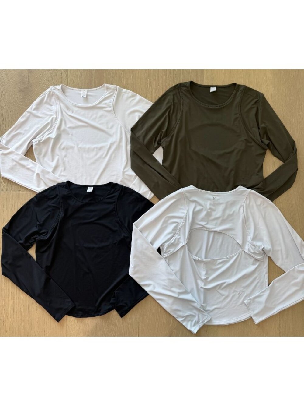 Flowform Go-Dry Long Sleeve Athletic Shirt Bundle – Size Large & Medium (Lot of